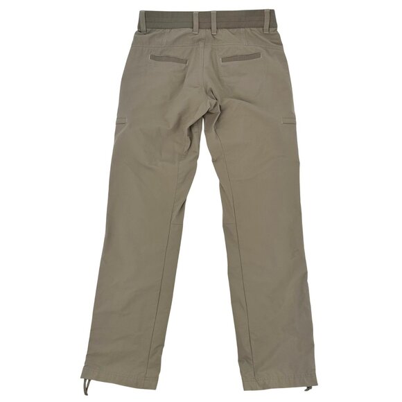 Kuhl Womens Beige Nylon Pull Convert Leg Ribbed Comfort Waist Outdoor Pants 6 - Picture 4 of 10